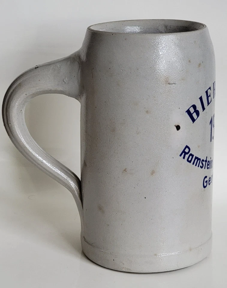 1963 Ramstein офицеров клуб BIERFEST соли глазурованный 1L пиво Stein Германия - Изображение 3 из 4