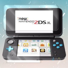 Premium Clear Scratch Proof Tempered Glass Screen Protector for Nintendo 2DS XL