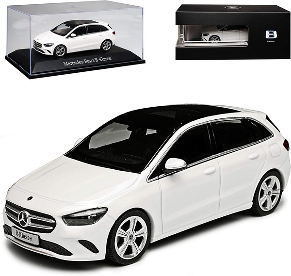 Mercedes-Benz B-Klasse III W247 2018 1:43 Weiß Herpa B66960457 Metallmodell-image
