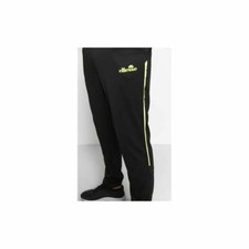 Image of Ellesse Danlelta Polyester Black Tracksuit Bottom