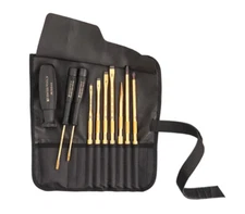 PB SWISS TOOLS 9-piece replacement driver set 145th anniversary Gold x Black