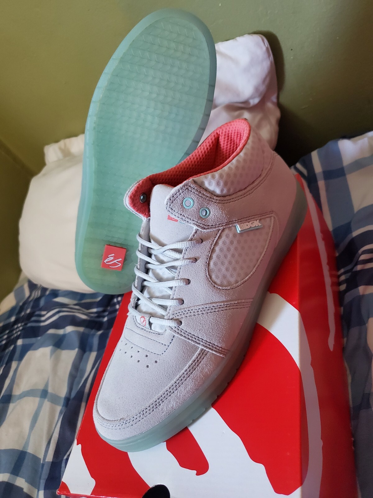 Es Accel Slim Mid X DGK Men's Skateboarding Shoes Size 10 image 2