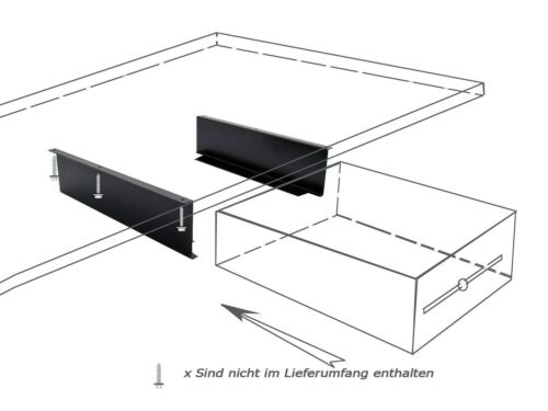 Geldlade mit Halterung 33x35x10cm RJ11 Kassenschublade Geldkassette Kassenlade - Bild 7 von 8
