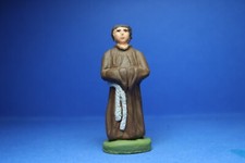 Santons  collection B. Sauvat Le Moine 9 cm
