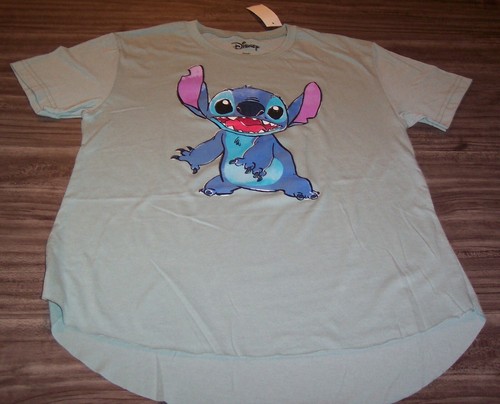 WOMEN'S TEEN JRS Walt Disney LILO AND STITCH T-shirt MEDIUM NEW w/ TAG - 第 1/3 張圖片