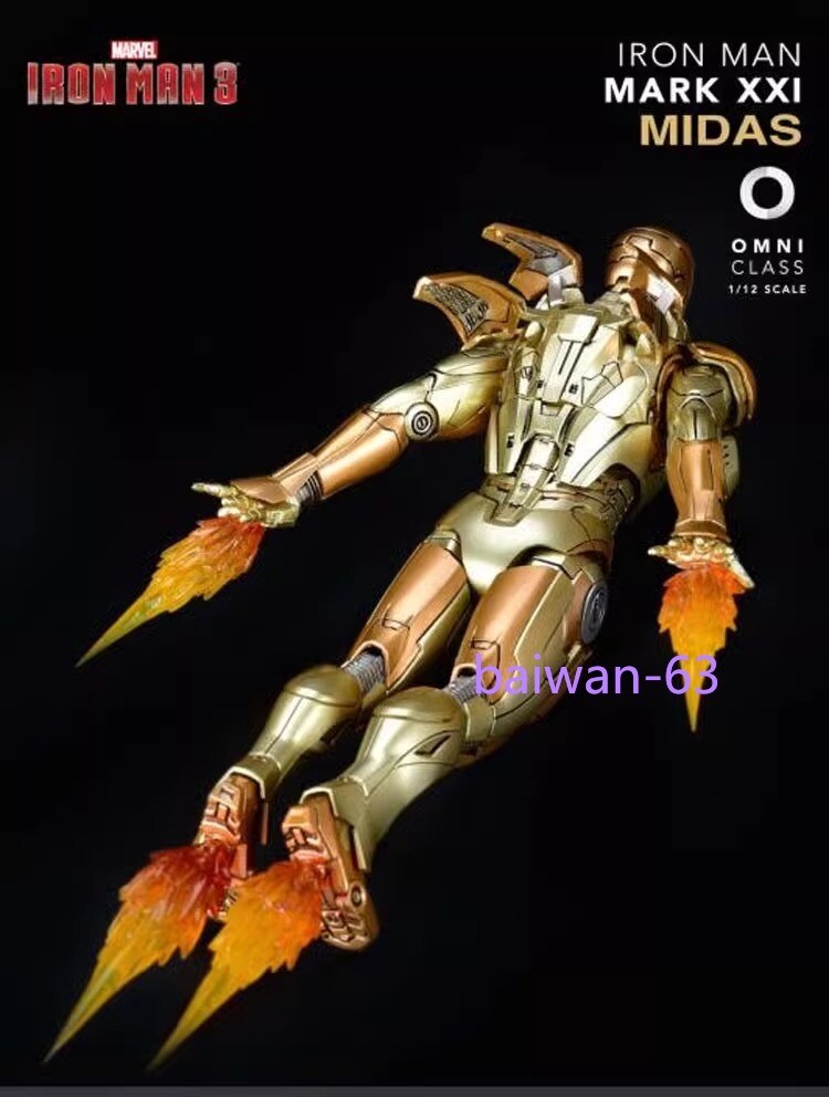 Comicave Iron Man MARK XXI Mark21 MK21 Alloy Diecast Action Figure