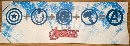 Marvel Hero’s/avengers Logo picture - 35.5 x 12 x 1.50 - eBay sellerID mouthyMo - Picture 4 of 12
