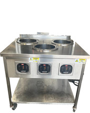 Hatco Stainless Steel Round Containers Bain Marie-Refurbished