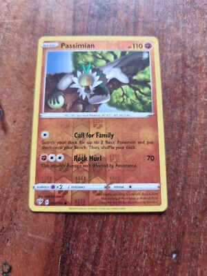 Pokemon Passimian 097/189 Darkness Ablaze Reverse Holo Common 