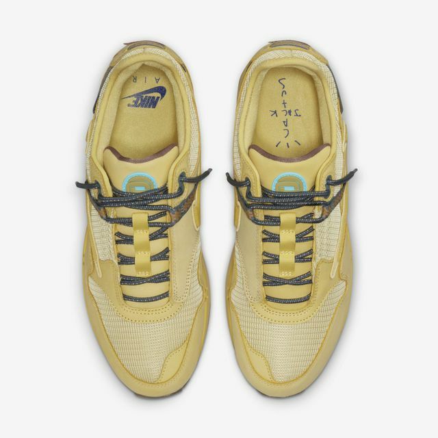 gold travis scott shoes