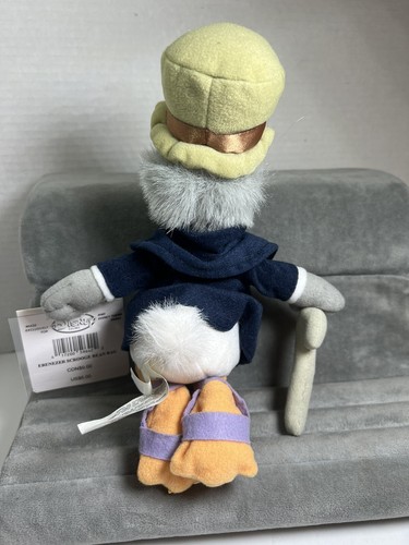 VTG 10" Disney Store Christmas Carol Ebenezer Scrooge McDuck Bean Bag Plush NWT - Picture 4 of 5