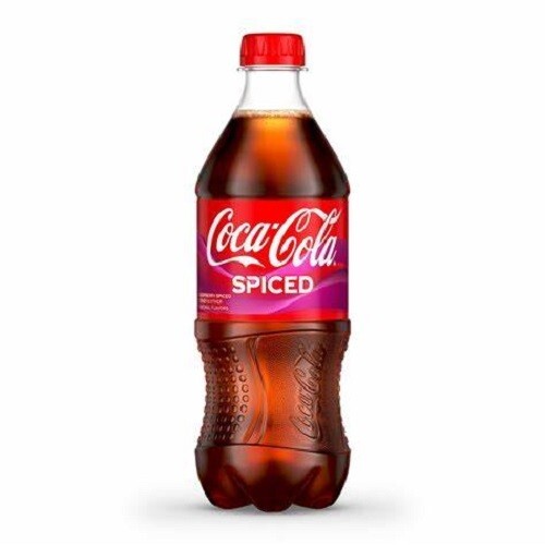 Coca Cola Spiced NEW FLAVOR 20 oz Bottle - Picture 1 of 1