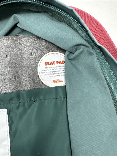 Fjällräven Kanken Rucksack Frost Green Peach Pink 23510 mit Sitzpolster - Bild 11 von 12