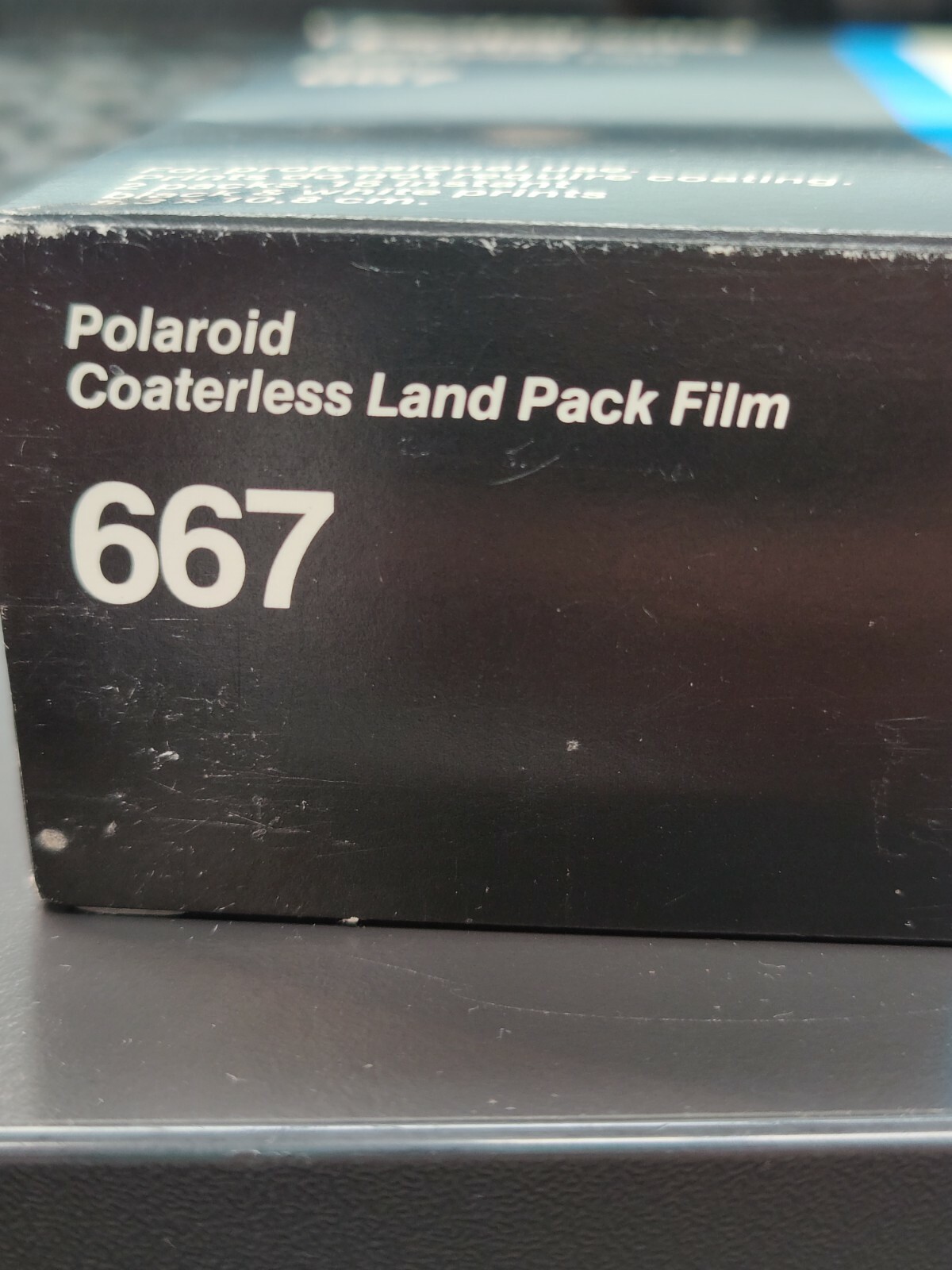 Film Polaroid 667 Bipack - Type 100 NB - 3000 ISO - Exp 2006 - Neuf Stock