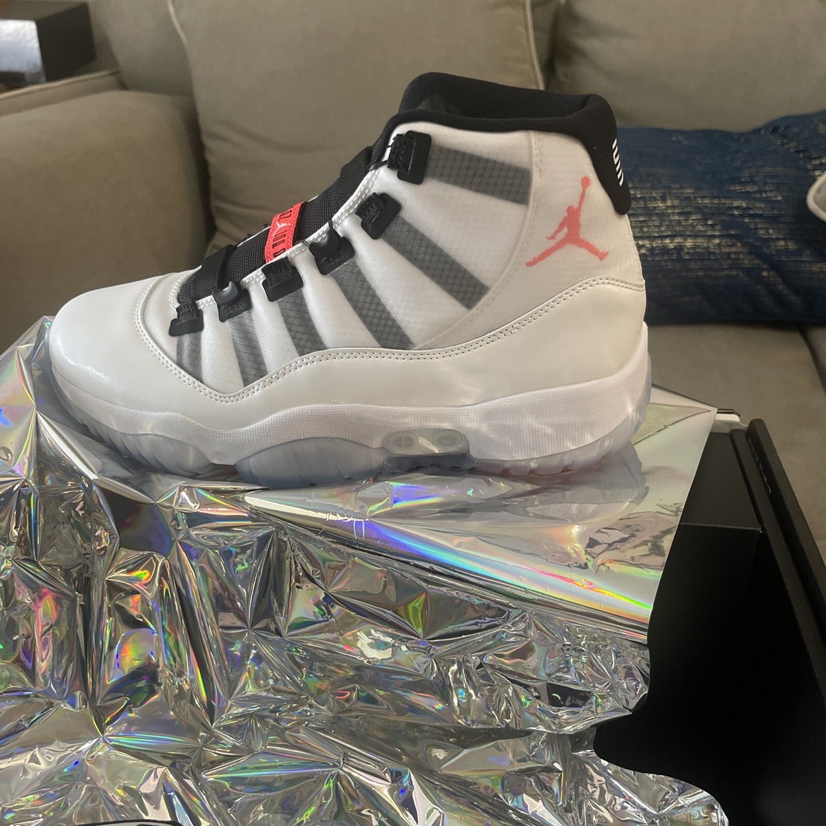 Size Air Jordan 11 Adapt White for sale online