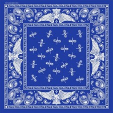 PAISLEY EAGLE BIKER HIGH QUALITY MOTORCYCLE DOO RAG BANDANA