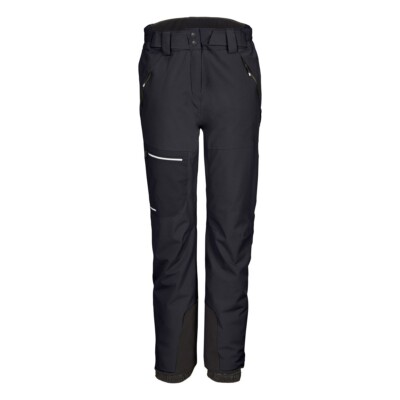 KILLTEC WOMENS KSW 49 SKI PANTS INSULATED BREATHABLE WATERPROOF BLACK SIZE 8