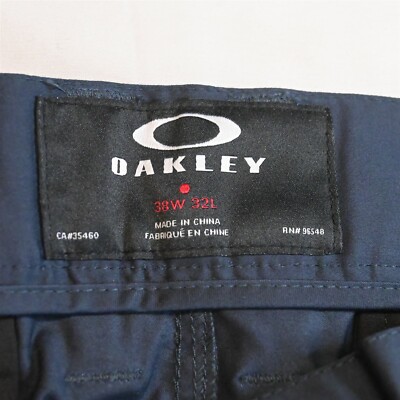 Oakley 38 x 32 Navy Blue 421994 Optimum Golf Chino Pants | eBay
