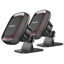 2 Pack Magnetic Phone Holder for Car APPS2Car Super Strong Magnet Phone