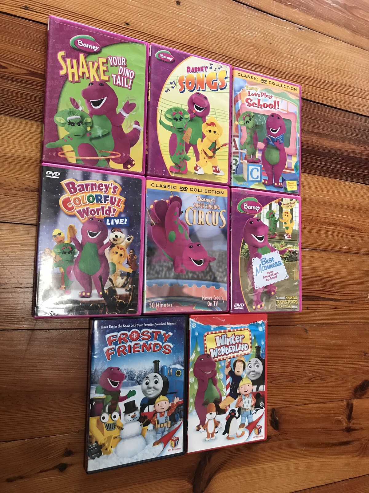 Barney DVDs Collection - ehubgroup.com