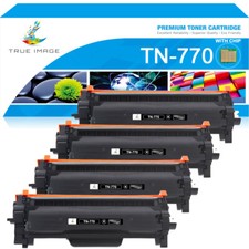 1-4PK TN770 Toner Compatible with Brother MFC-L2750DW MFC-L2750DWXL HL-L2350DW