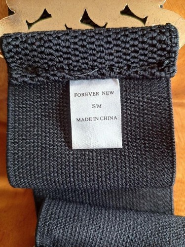 BELT "FOREVER NEW" STRETCH BELT 73cm Long. - Picture 3 of 4