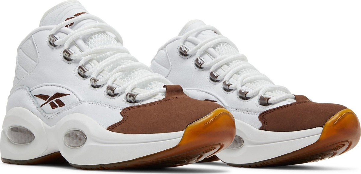 GX0241] Mens Reebok Question Mid 'Mocha Toe' | eBay