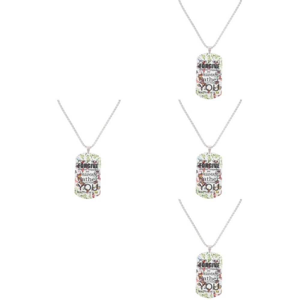 4 Count Kruzifix Halskette Mit Bedeutung Persönlicher Schmuck Fräulein