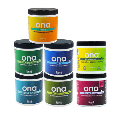 Ona Block 170 Geruchsneutralisierer Lufterfrischer Fresh Polar Apple Pro Tropics
