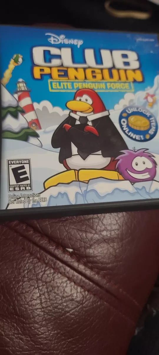 Manual Only) Club Penguin: Elite Penguin Force Nintendo DS Authentic