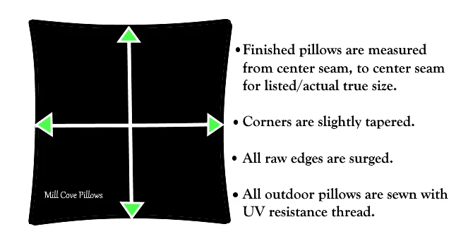 Tommy Bahamas Palm Life Green Outdoor Decorative Pillow 17" Cover - Image 4 of 4