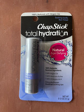 ChapStick Total Hydration Soothing Vanilla Moisturizing Lip Balm Tube, Lip Care