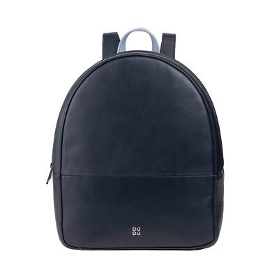DUDU Women's Colorful Summer Soft Leather Backpack Multicolor Double Backpack