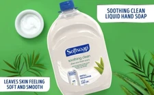 Softsoap Hand Soap Soothing Aloe Vera Moisturizing Hand Soap 62 fl oz x 2