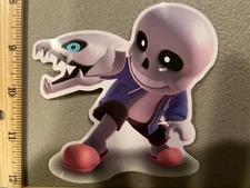 New Big SansSkeletonUndertale GameSmashBros Meme Vinyl Decal Sticker Car Truck