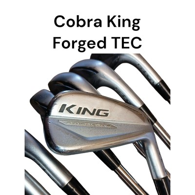 Cobra King] FORGED TEC ONE LENGTH Iron Set 7pcs 5-6-7-8-9-P-G 
