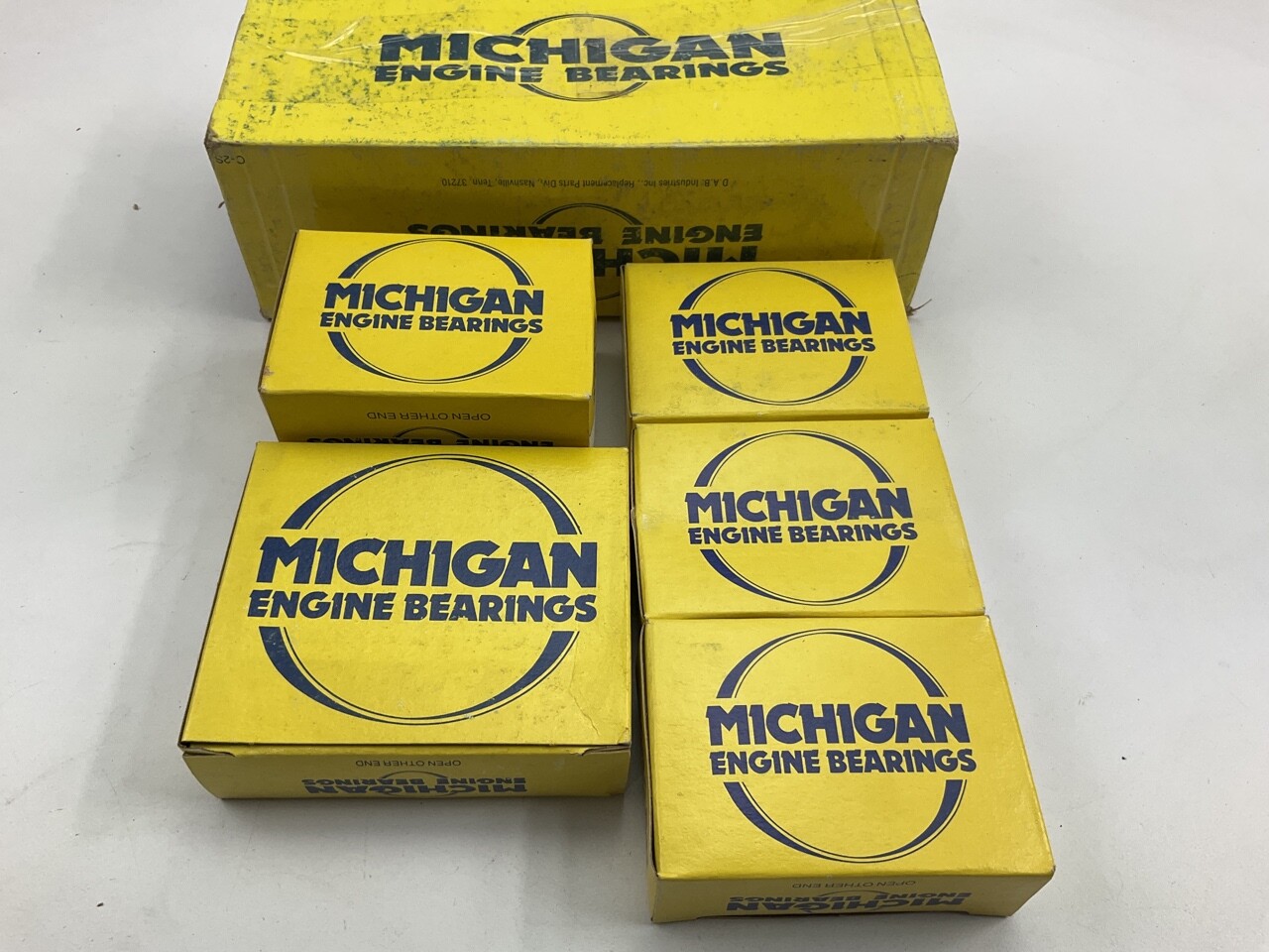 Michigan 1128P Engine Main Bearings Standard 19631979 Pontiac 326