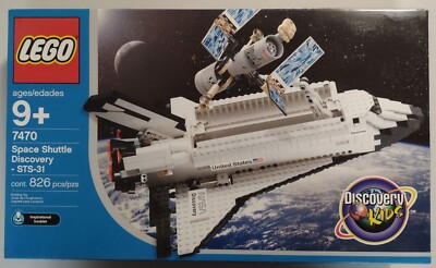 VINTAGE 2003 LEGO SPACE SHUTTLE DISCOVERY STS-31 SET 7470 BRAND NEW UNOPENED BOX