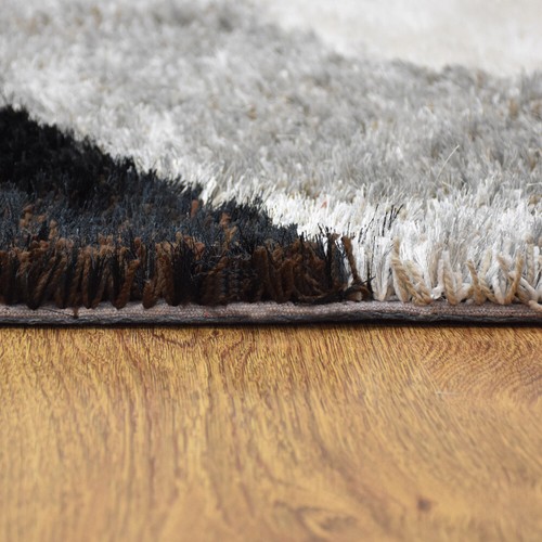 Hand Tufted Shag Polyester Area Rug Contemporary Multicolor BBH Homes BBK00047 - Picture 94 of 97