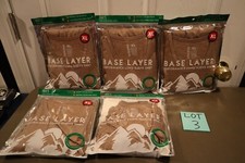 5 Men  s Athleticool Performance T-Shirt Base Layer XL Long Sleeve Crew Neck