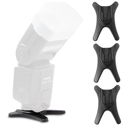 ECENCE 3x Base Flash Supporto Flash Supporto Flash Universale per Standard ISO