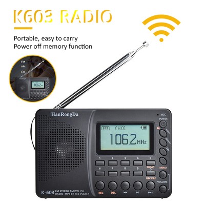 digital radio with bluetooth speaker