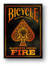 Bicycle Fire Deck Poker Playing Cards Spielkarten Kartenspiel