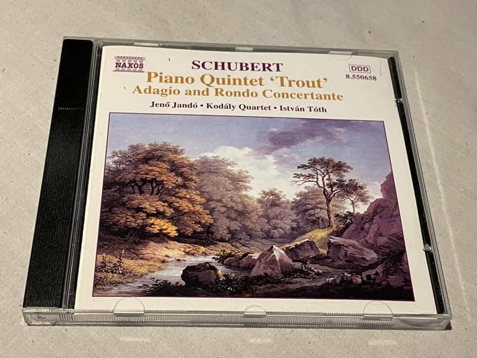 Schubert - Piano Quintet ""Trout"" - Adagio and Rondo Concert CD Album - 2002 HNH
