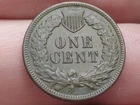 1885 Indian Head One Cent Penny- VF/XF Details, LIBERTY