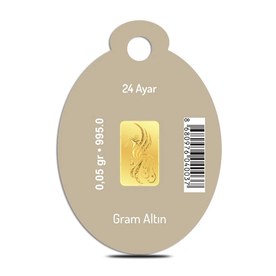 3 er Set Nzp Gold Oval Blister - 3 x Mini Goldbarren 0.40 Gramm (995 24 karat) - Bild 3 von 4
