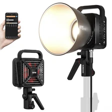 US ZHIYUN Molus G300 300W COB LED Video Light Bowens Mount Bi-Color 2700K-6500K