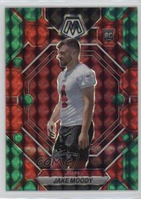 2023 Panini Mosaic Rookies Choice Red & Green Mosaic Prizm Jake Moody #326 0nr3