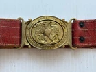 Corp Of Topographical Engineers Cast Brass BELT BUCKLE.  Vintage Reproduction