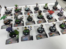DC Heroclix Notorious 17-figure Complete Super Rare Set